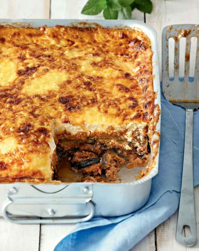 Mousaka with roasted eggplant | ARGIRO BARBARIGOU